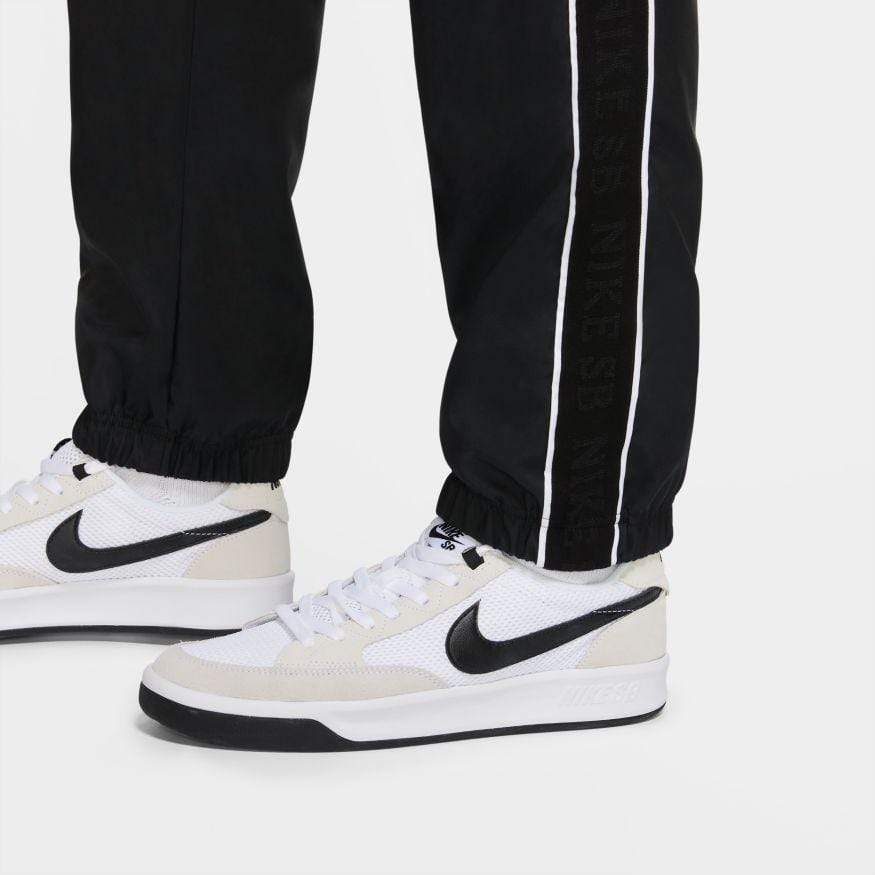 Nike SB Skate Track Pants Black Black White - 50-50 Skate Shop