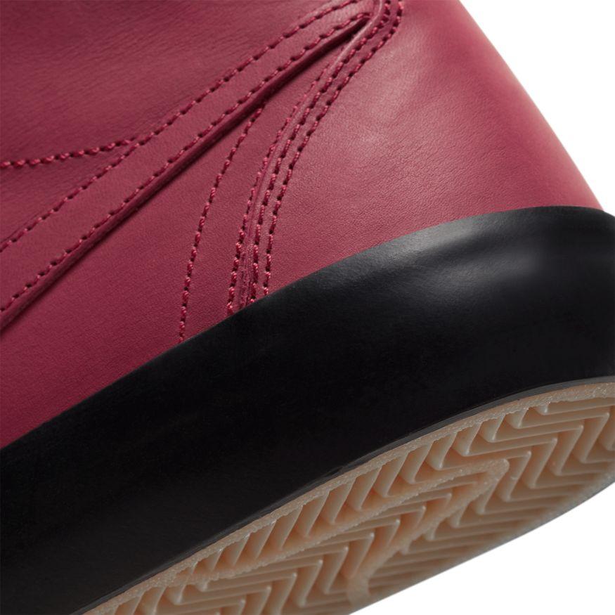 Nike SB Bruin Hi ISO Orange Label Team Red Night Maroon Black - 50-50 Skate Shop