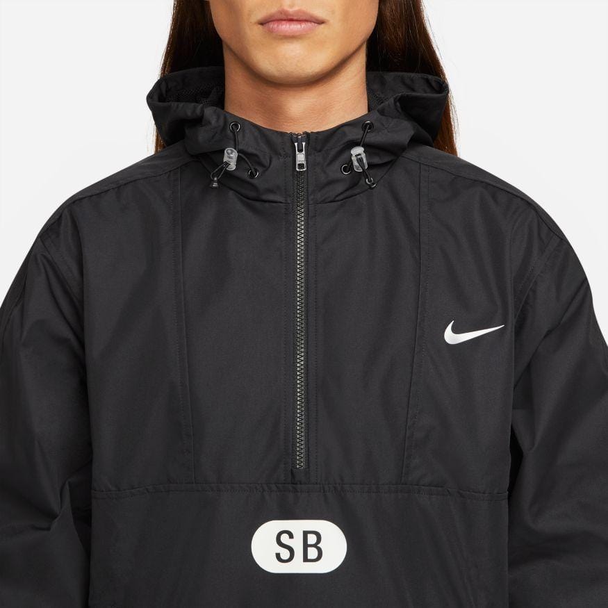 Nike SB Skate March Radness Anorak Black Black White - 50-50 Skate Shop