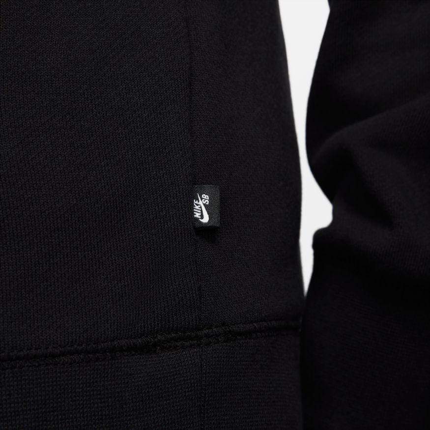 Nike SB Classic GFX Hoodie Black White - 50-50 Skate Shop