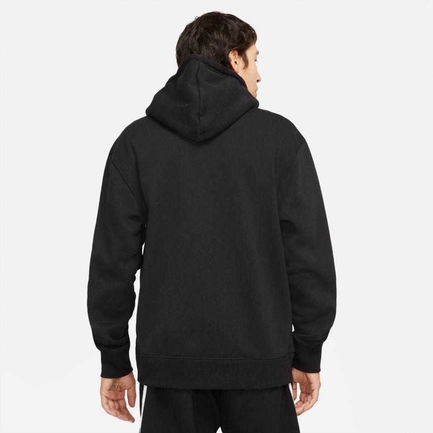 Nike SB Icon Pullover Hoodie Black White - 50-50 Skate Shop