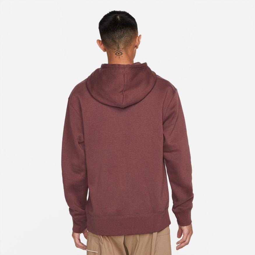 Nike SB Icon Pullover Hoodie Dark Wine Midnight Navy - 50-50 Skate Shop