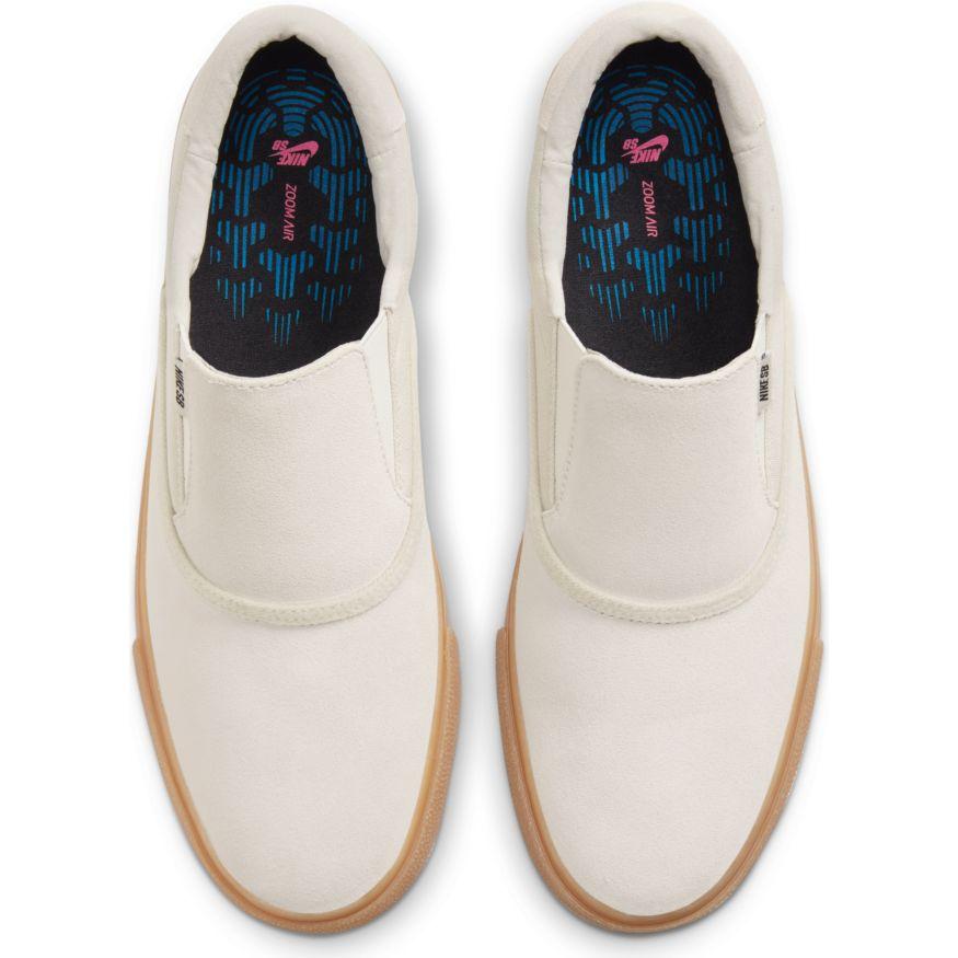 Nike SB Zoom Verona Slip On Summit White Summit White - 50-50 Skate Shop