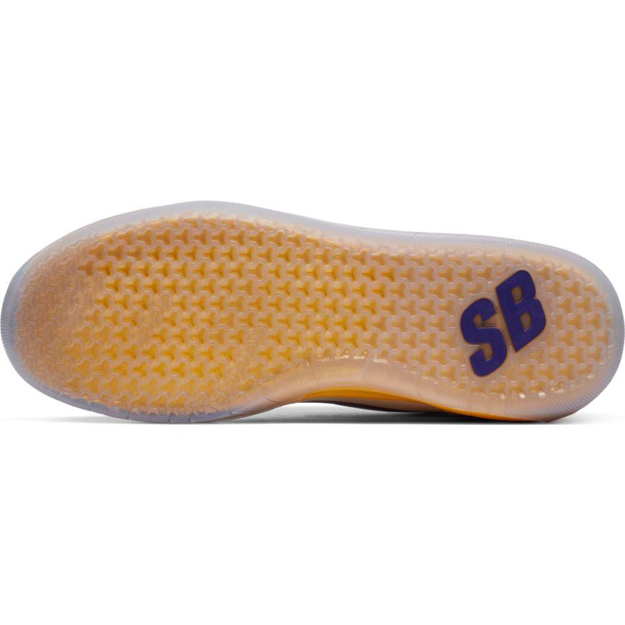 Nike SB x NBA LeBron James  Nyjah Free 2  Summit White Court Purple Amarillo - 50-50 Skate Shop