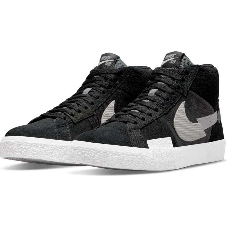 Nike SB Zoom Blazer Mid Premium Black White Wolf Grey Cool Grey - 50-50 Skate Shop