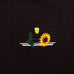 Passport Dinner For One Tee Black - 50-50 Skate Shop