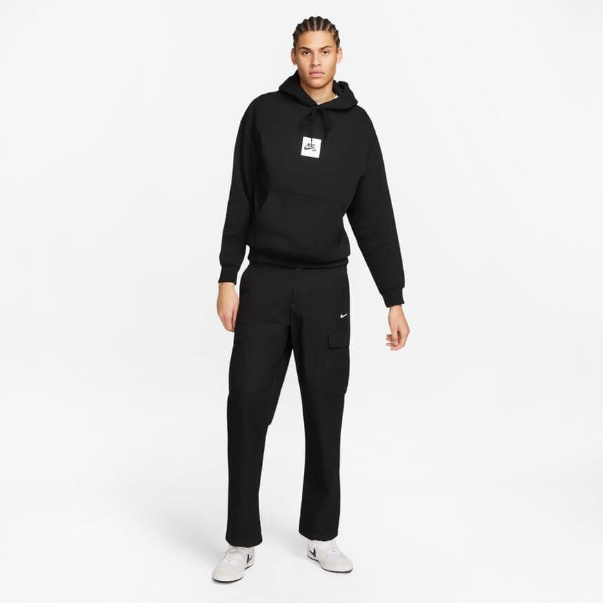 Nike SB Fleece Skate Hoodie Box Logo - Black - 50-50 Skate Shop