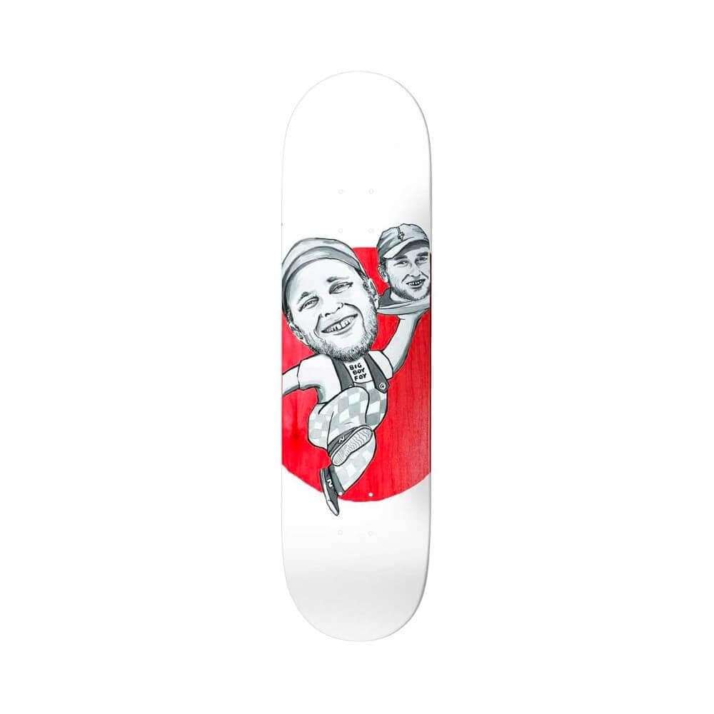 Deathwish Skateboard Deck Jamie Foy Spanky's Big Boy 8.25" x 31.5" Red 14.25" WB - 50-50 Skate Shop