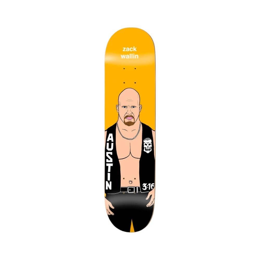 Enjoi Skateboard Body Slam R7 8.25" x 32.1" Zack Wallin 14.25" WB - 50-50 Skate Shop