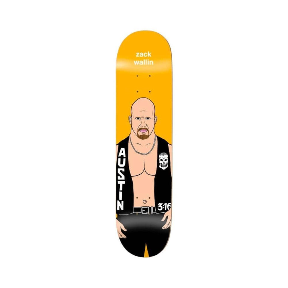 Enjoi Skateboard Body Slam R7 8.25" x 32.1" Zack Wallin 14.25" WB - 50-50 Skate Shop