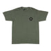 Welcome Skate The Magician Garment Dyed Tee Moss - 50-50 Skate Shop