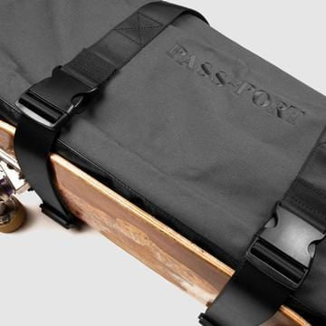 Passport Skate Freight Bag Black - 50-50 Skate Shop