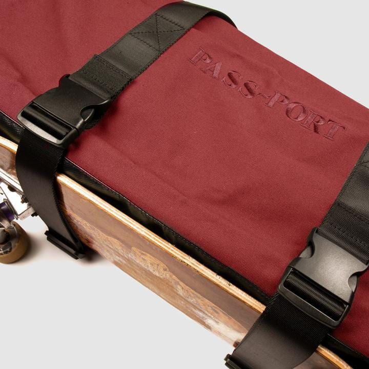 Passport Skate Freight Bag Maroon - 50-50 Skate Shop
