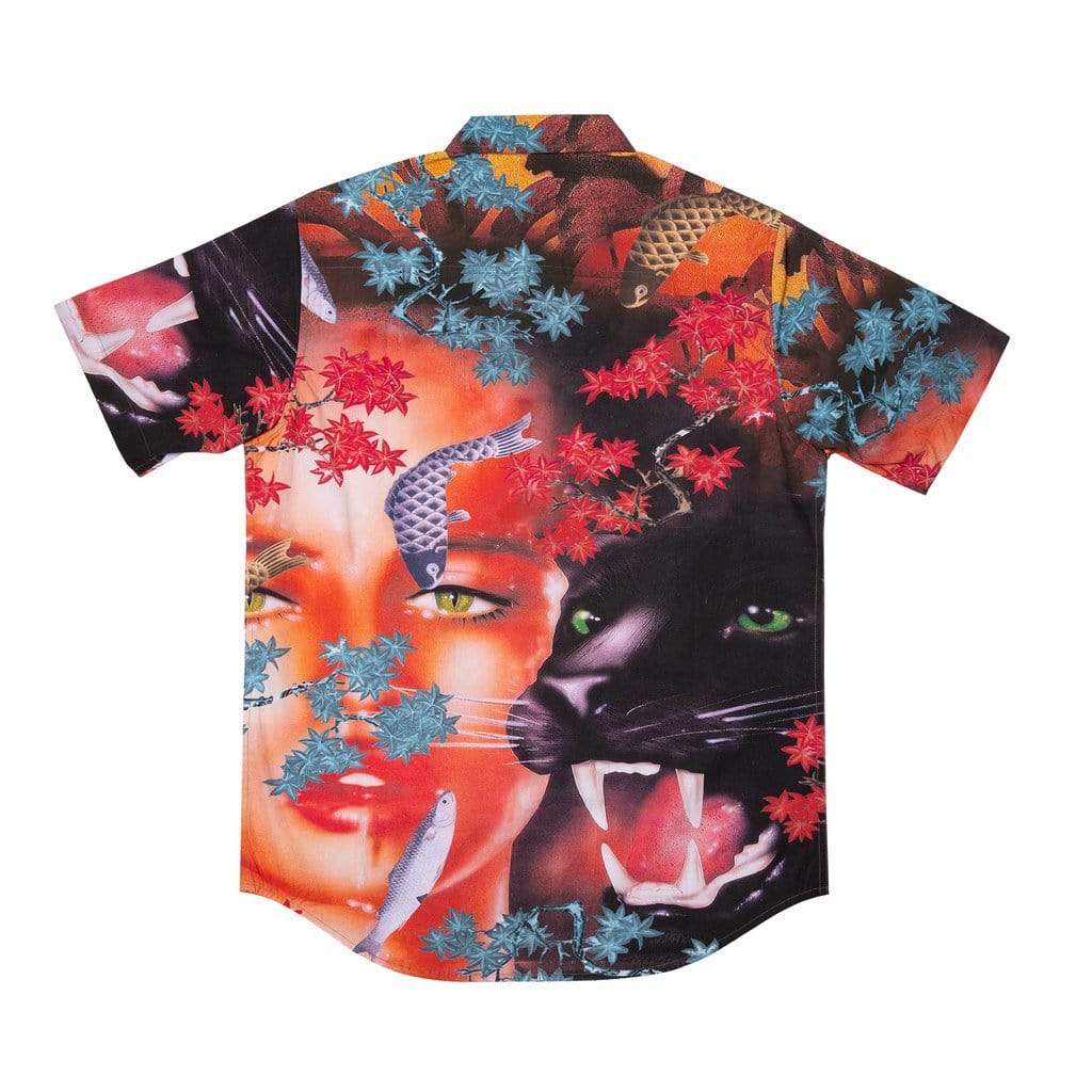 Ripndip KOI Short Sleeve Button Up Tee Multi - 50-50 Skate Shop