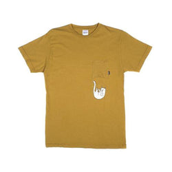 Ripndip Falling Nermal Pocket Tee Burnt Orange - 50-50 Skate Shop