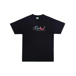 Frog Skate Frog Exists! Tee Black - 50-50 Skate Shop