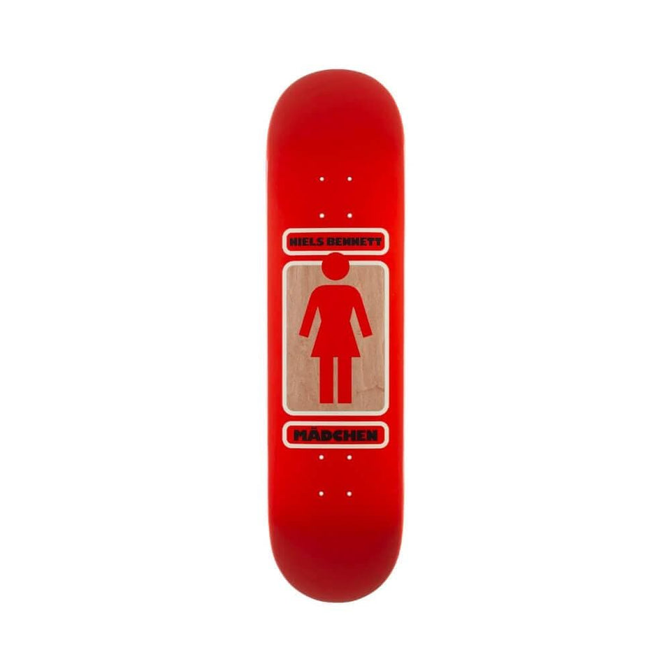 Girl Skateboard Deck 93 Til WR41 8.1" x 31.625" Niels Bennett 14" WB - 50-50 Skate Shop