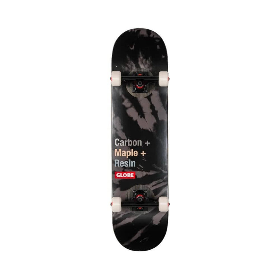 Globe Skateboard Complete G3 Bar 8.0" x 31.63" Impact Black Dye 14" WB - 50-50 Skate Shop