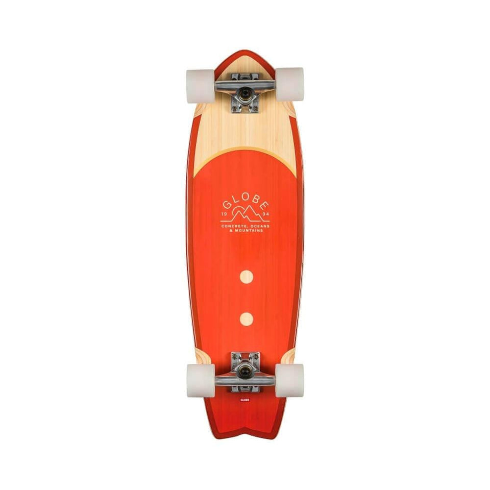 Globe Skateboard Cruiser Complete Sun City 30" Bamboo Cinnamon - 50-50 Skate Shop