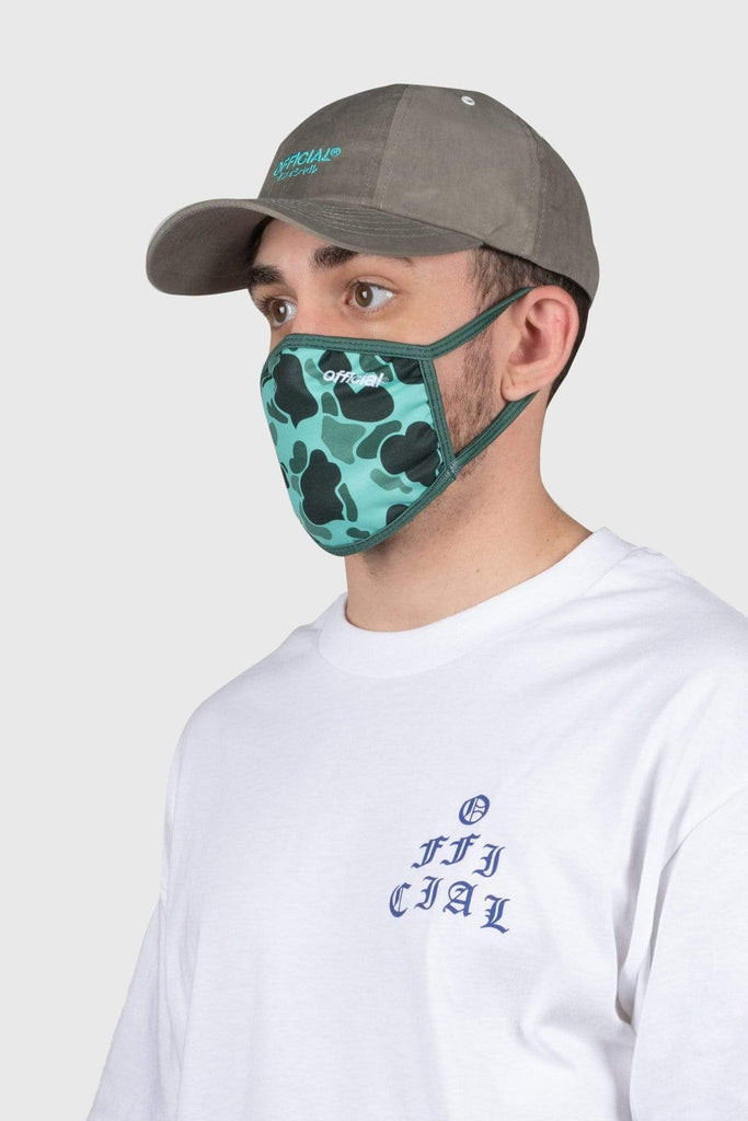 Official Face Mask Duck Camo Green L/XL - 50-50 Skate Shop