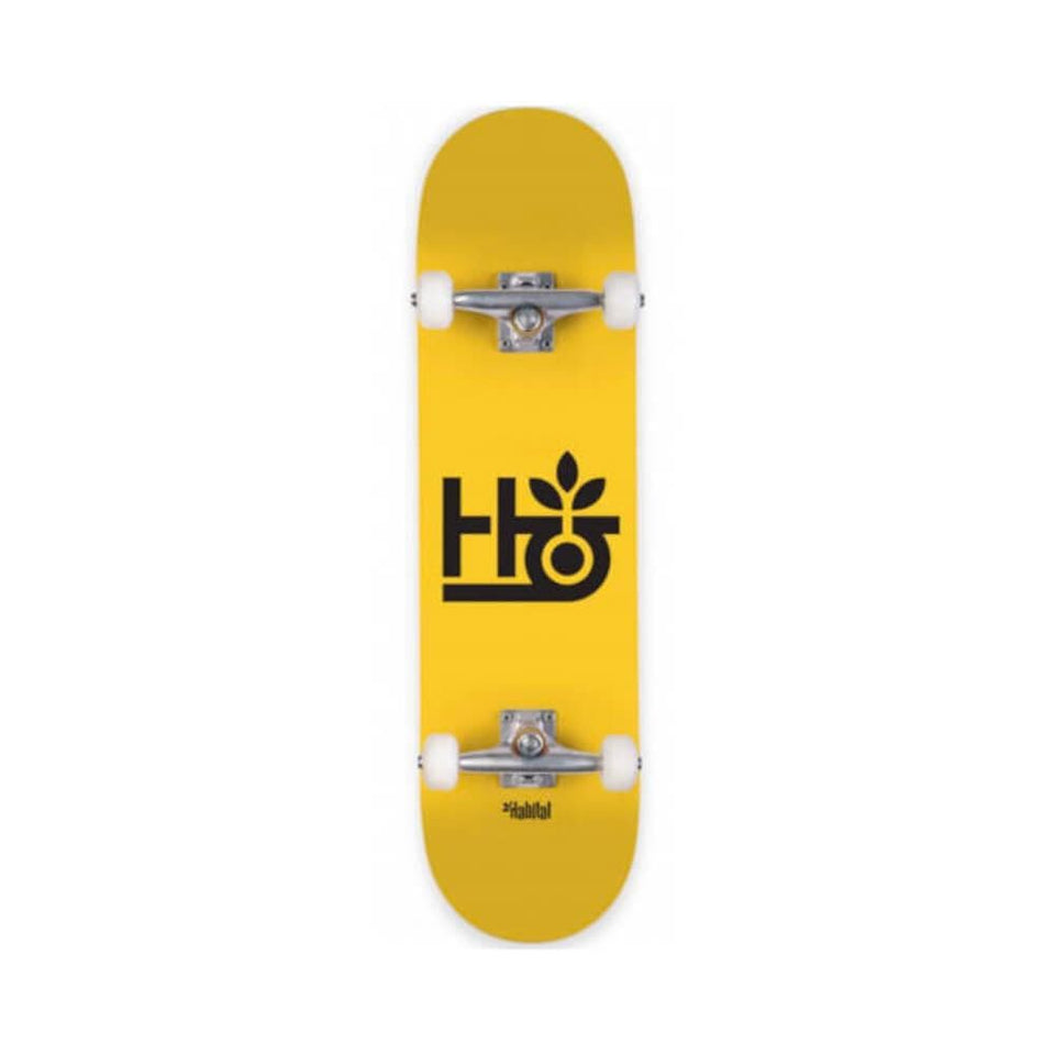 Habitat Skateboard Complete Pod 7.5" x 31" Yellow 13.8" WB - 50-50 Skate Shop