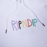 Ripndip Multi Hoodie Embroidered Art White - 50-50 Skate Shop