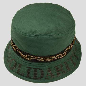 Passport Inter Solid Reversable Bucket Hat Green - 50-50 Skate Shop