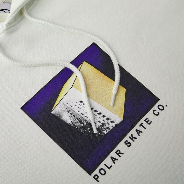 Polar Skate Isolation Hoodie Cloud White - 50-50 Skate Shop