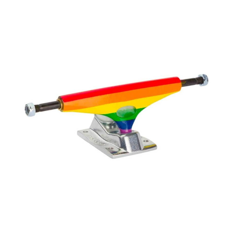 Krux Skateboard Trucks K5 Rainbow 2 DLX Standard 8.0" - Set of 2 - 50-50 Skate Shop