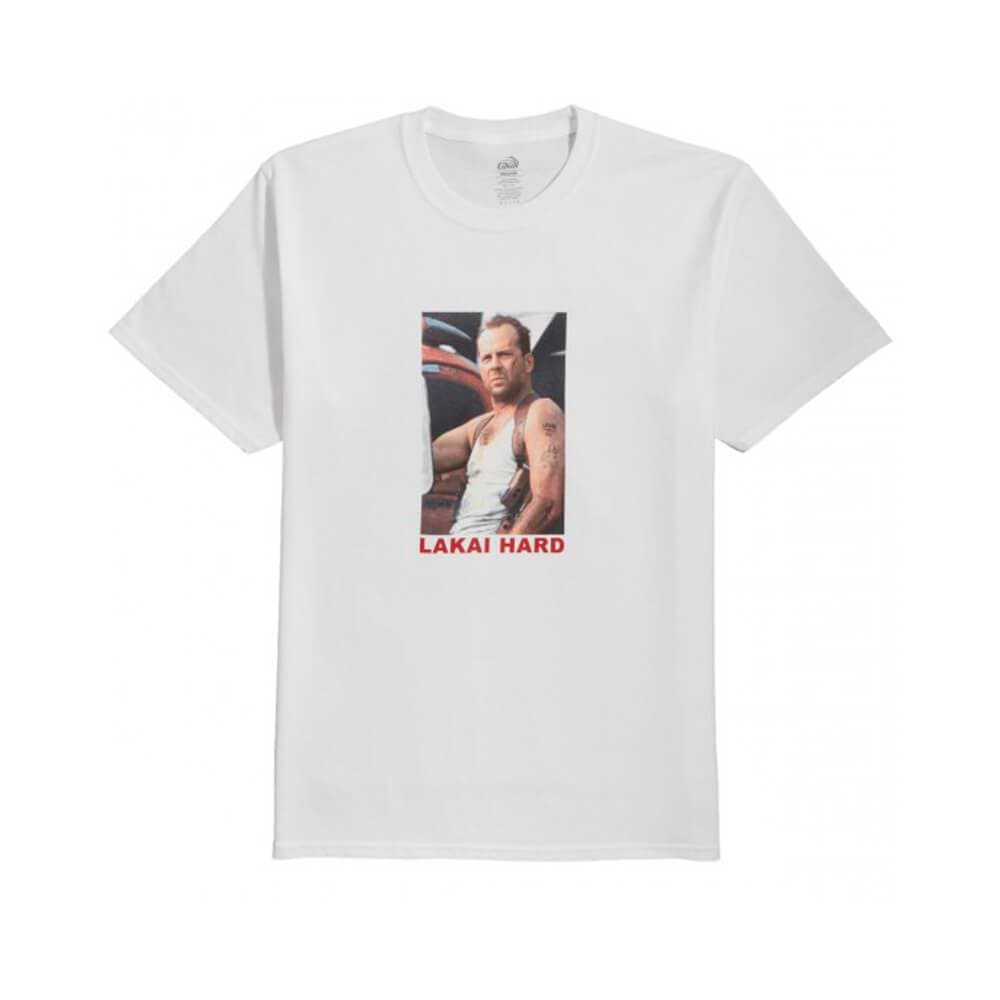 Lakai Hard Tee White - 50-50 Skate Shop