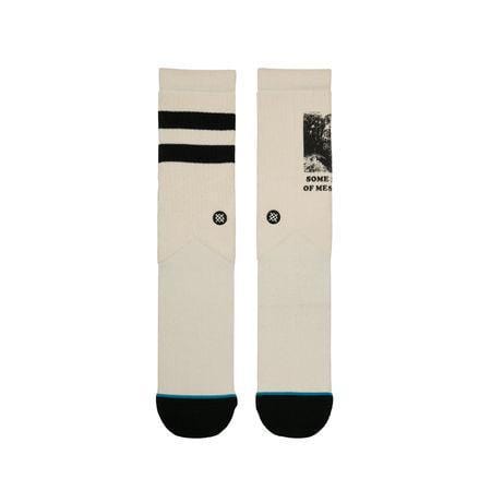 Stance Mens Message Socks Natural - 50-50 Skate Shop