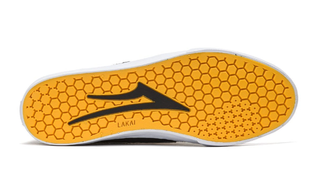 Lakai x Doom Sayers Manchester Q3 Black Gold Suede - 50-50 Skate Shop