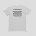 Passport Friendly Tee White - 50-50 Skate Shop