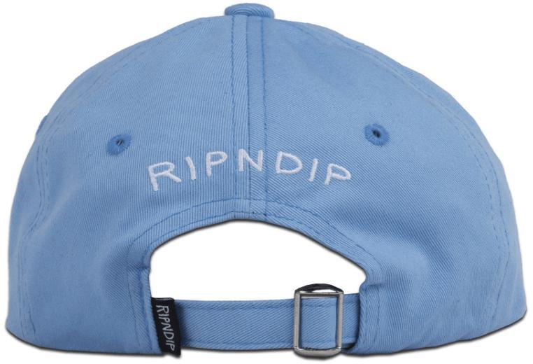 Ripndip Must Be Nice Script Dad Hat Blue - 50-50 Skate Shop