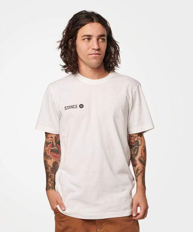 Stance EON Crew Tee White - 50-50 Skate Shop