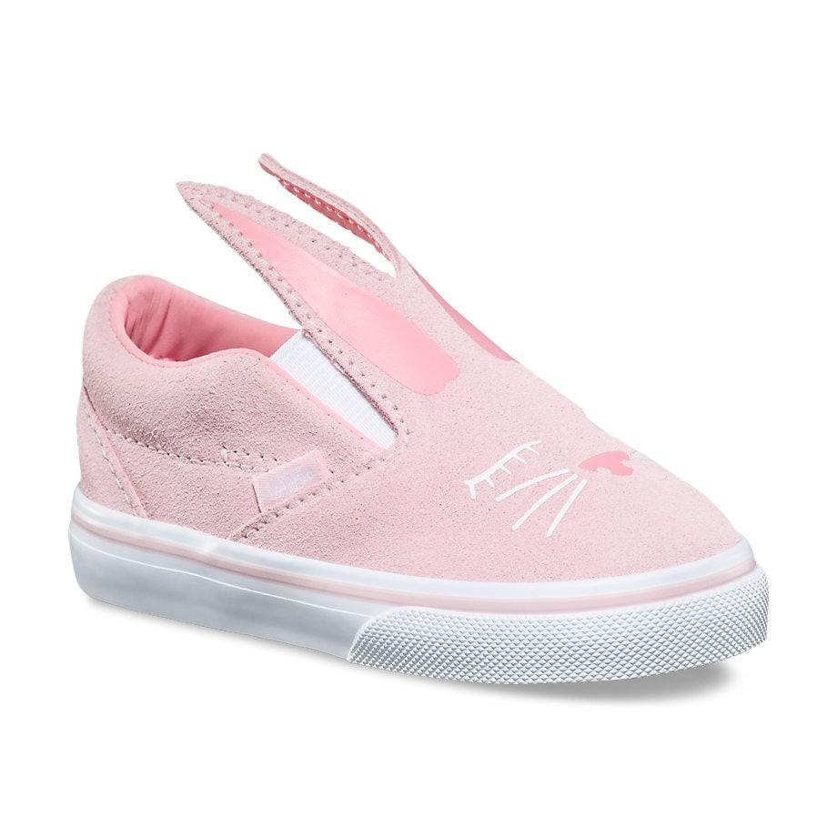 Vans Toddler Slip On BunnyChalk Pink True White - 50-50 Skate Shop