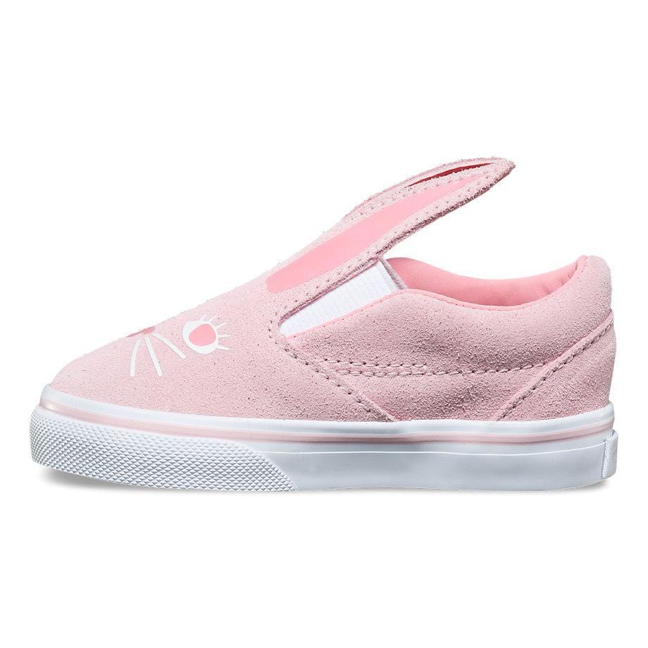 Vans Toddler Slip On BunnyChalk Pink True White - 50-50 Skate Shop