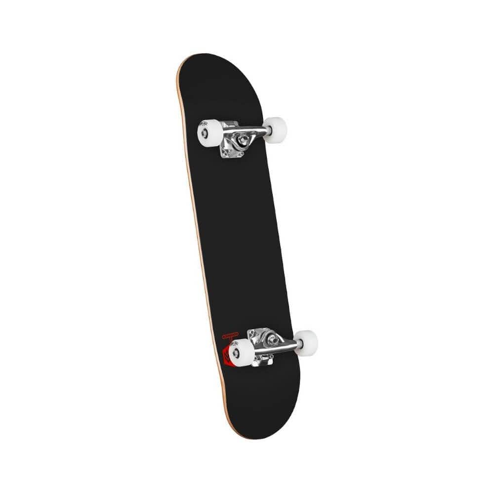 Mini Logo Skateboard Complete Detonator 8.0" x 31.45" Solid Black 14" WB - 50-50 Skate Shop