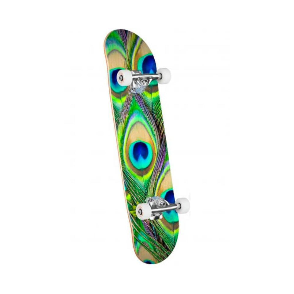 Mini Logo Skateboard Complete Peacock 7.75" x 31.08" 13.875" WB - 50-50 Skate Shop