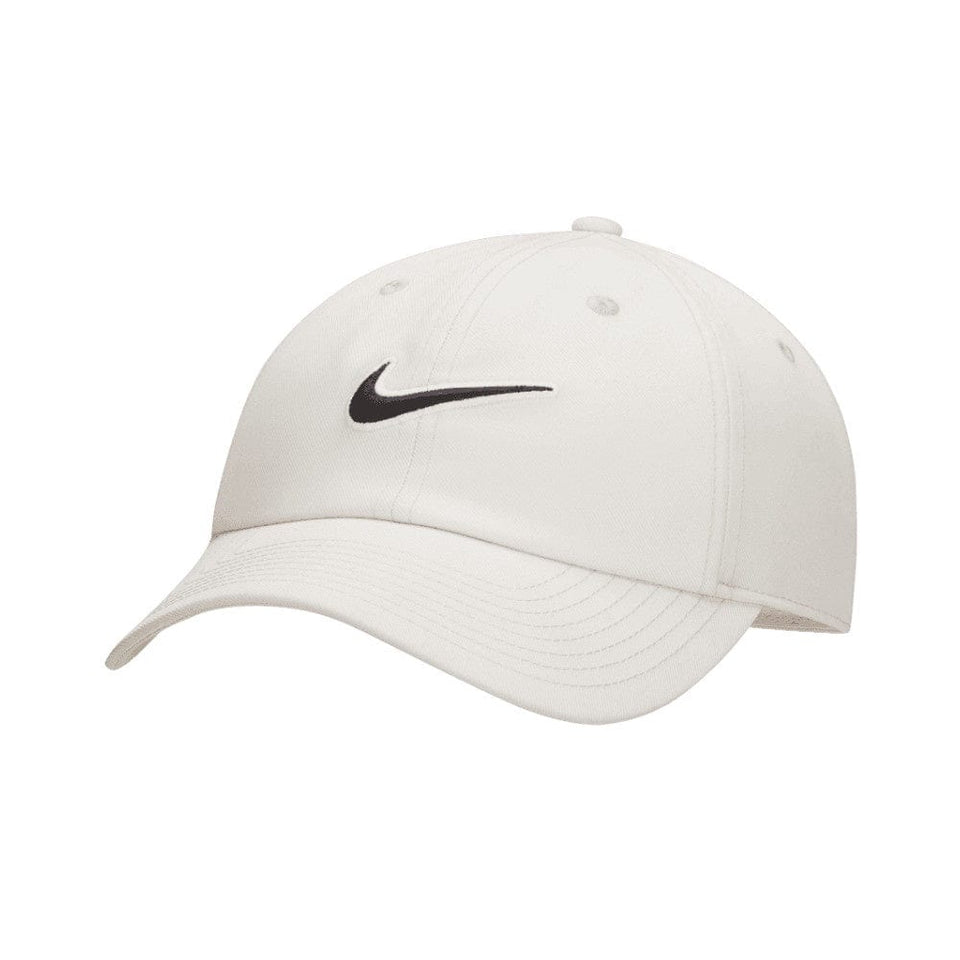 Nike SB Club Unstructured Swoosh Cap Light Bone Black - 50-50 Skate Shop