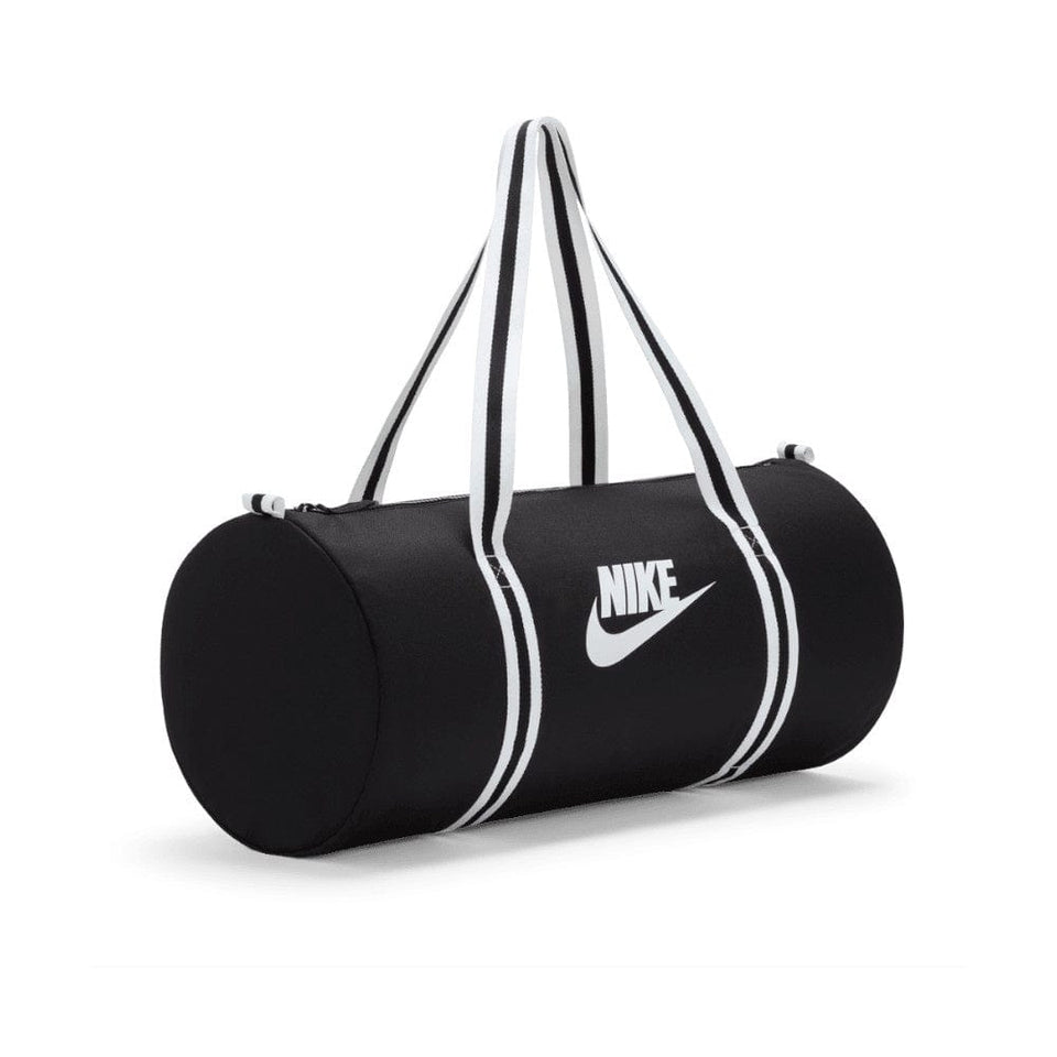 Nike SB Heritage Duffel Bag (30L) Black White - 50-50 Skate Shop
