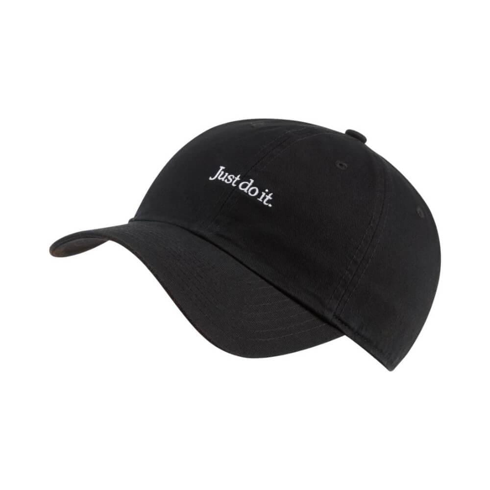 Nike SB Sportswear Heritage86 JDI Cap Black White - 50-50 Skate Shop
