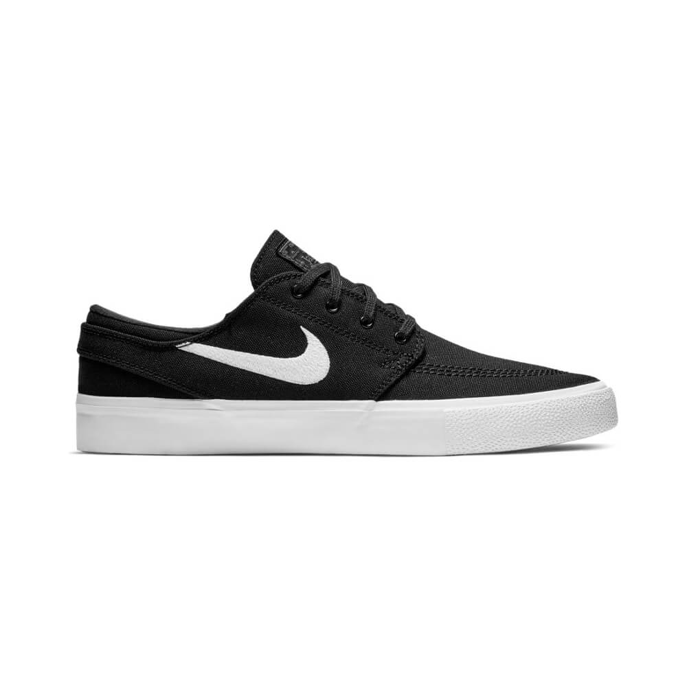 Nike sb janoski black and white canvas skate shoes Clearance