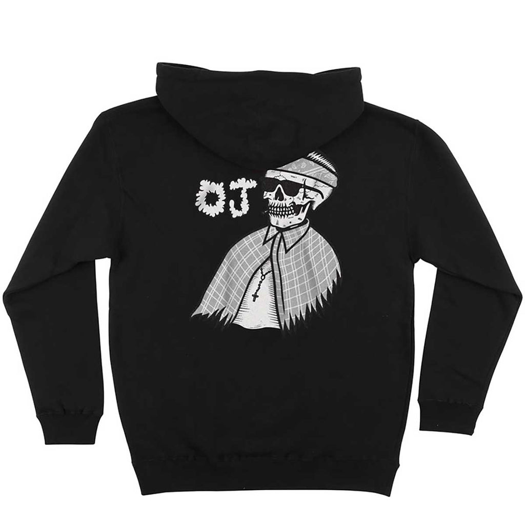 OJ Wheels Dressen Vato Pullover Hoodie Midweight Black - 50-50 Skate Shop