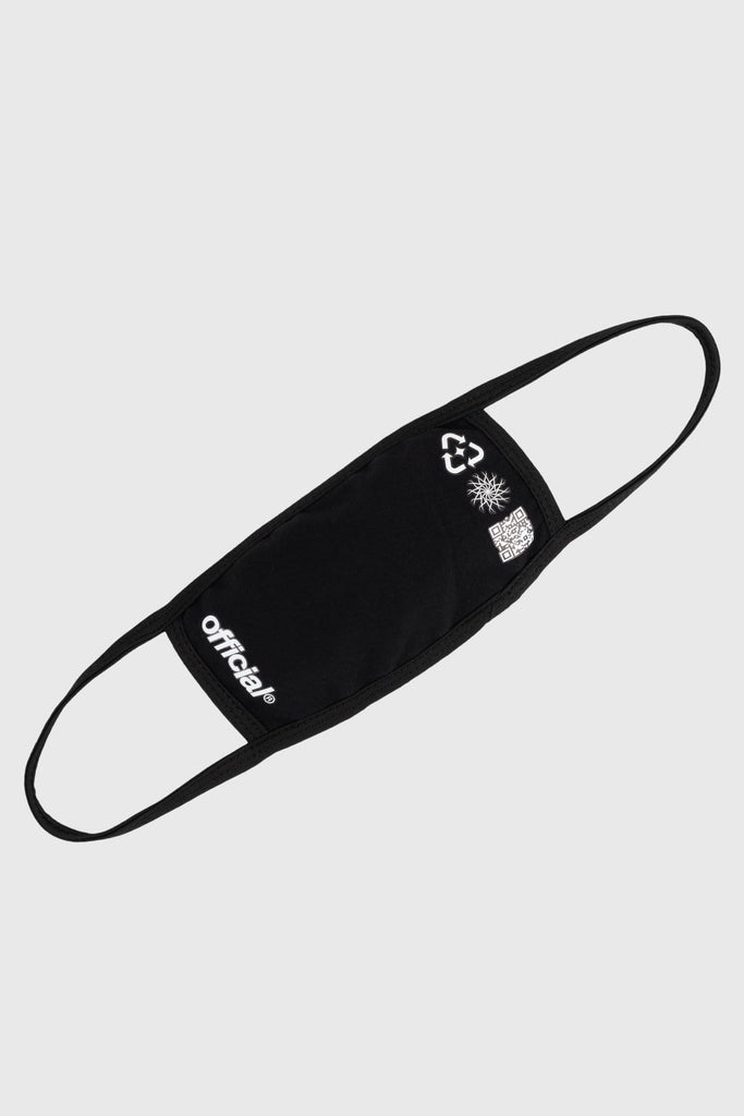 Official Face Mask Tech Black L/XL - 50-50 Skate Shop