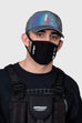 Official Face Mask Tech Black L/XL - 50-50 Skate Shop