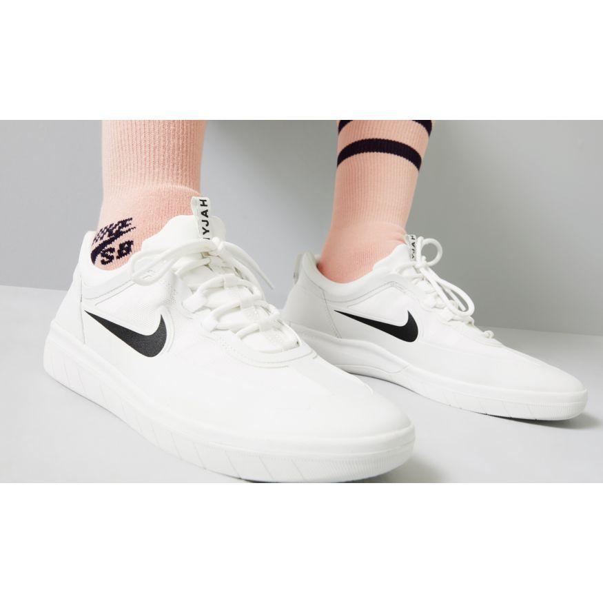Nike SB Nyjah Free 2 White White - 50-50 Skate Shop