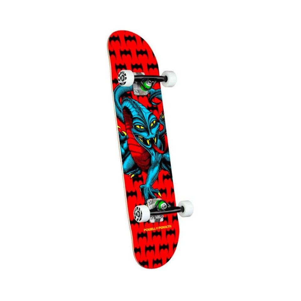 Powell Peralta Skateboard Complete Cab Dragon 7.75 x 31.08" Red 13.875" WB - 50-50 Skate Shop