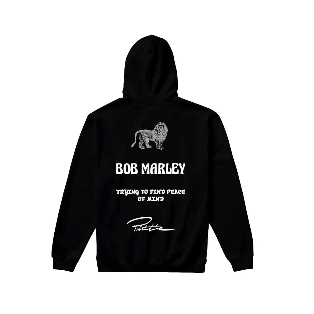 Primitive Skate Sweater Hoodie Heartache Black Bob Marley - 50-50 Skate Shop