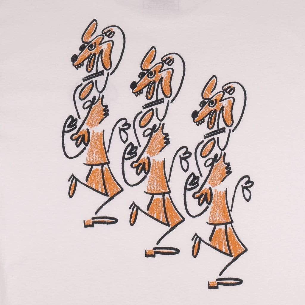 Passport Dancing Steps Tee White - 50-50 Skate Shop